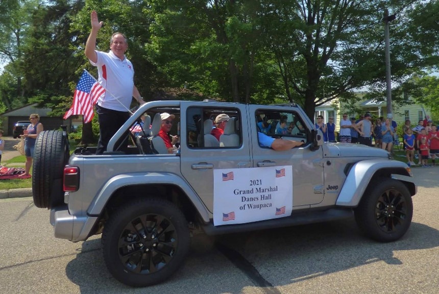 Dr. Koehler Honored as Grand Marshal on the 4th of July!